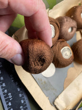 Load image into Gallery viewer, Original WW2 German Army Political Brown Tunic Sewing Thread Reel - The Militaria Shop