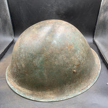 Load image into Gallery viewer, Original WW2 British/Canadian Army Mk3 Turtle Combat Helmet - The Militaria Shop