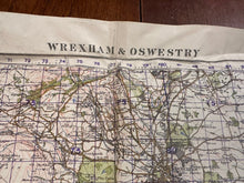 Load image into Gallery viewer, Original WW2 British Army GSGS OS Map of Great Britain - Wrexham & Oswestry - The Militaria Shop