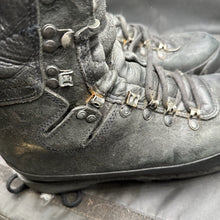Load image into Gallery viewer, Austrian Army Black Leather Army Combat Boots - Size EU 43 - UK 9 - The Militaria Shop