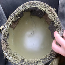 Load image into Gallery viewer, Genuine Dutch Army M53 Euroclone of WW2 US M1 Camouflaged Helmet & Liner Set - The Militaria Shop