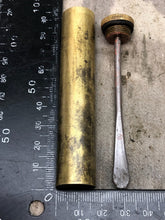 Load image into Gallery viewer, Original WW1 British Army SMLE Enfield Brass Oil Bottle - The Militaria Shop