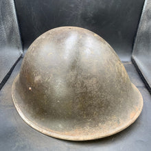 Load image into Gallery viewer, Original WW2 British/Canadian Army Mk3 "Turtle" Combat Helmet - The Militaria Shop