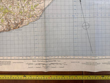 Load image into Gallery viewer, Original WW2 British Army GSGS OS Map of England & Wales - Hastings - The Militaria Shop