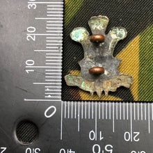 Load image into Gallery viewer, Original WW1 British Army Collar Badge - Prince of Wales's Leinster Regiment - The Militaria Shop