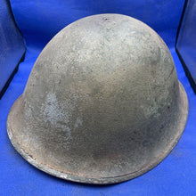 Charger l'image dans la galerie, Original WW2 Mk3 Canadian / British Army Turtle Helmet High Rivet - The Militaria Shop