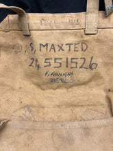 Load image into Gallery viewer, Original WW2 British Army 37 Pattern Webbing 1942 Dated Large Pack - The Militaria Shop