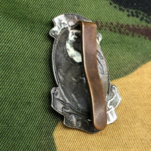 Load image into Gallery viewer, Original WW1 British Army Cap Badge - K.V.F. Kent Volunteer Fencibles - The Militaria Shop