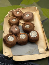Load image into Gallery viewer, Original WW2 German Army Political Brown Tunic Sewing Thread Reel - The Militaria Shop