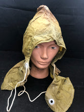 Load image into Gallery viewer, Original WW2 Canadian Army Camouflaged Smock Anti-Gas Hood - The Militaria Shop