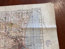 Load image into Gallery viewer, Original WW2 British Army OS Map of Scotland - Aberdeen - The Militaria Shop