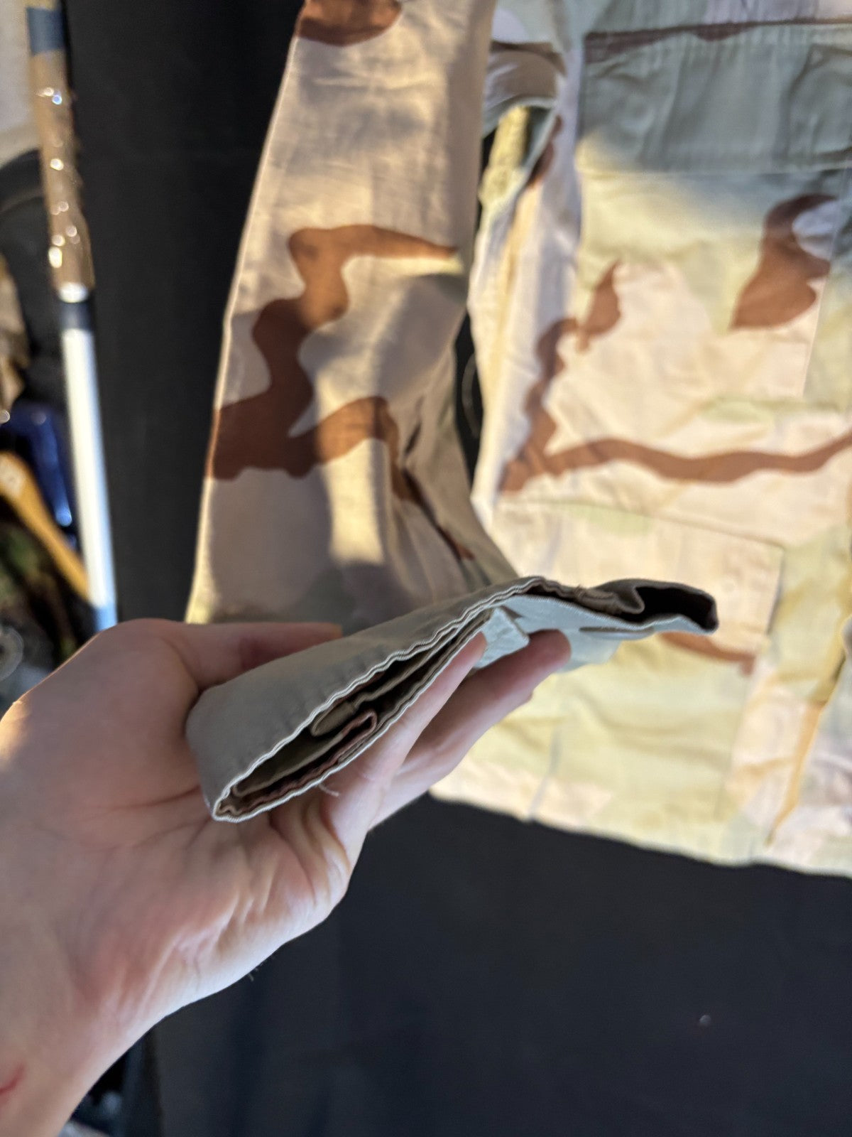 Gulf War US Army DCU Camouflaged Combat Field Coat/Jacket - Small/Short - The Militaria Shop