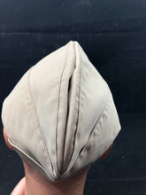 Load image into Gallery viewer, Original WW2 US Army Issue Garrison Cap / Side Cap - Size Aprox 56cm - The Militaria Shop