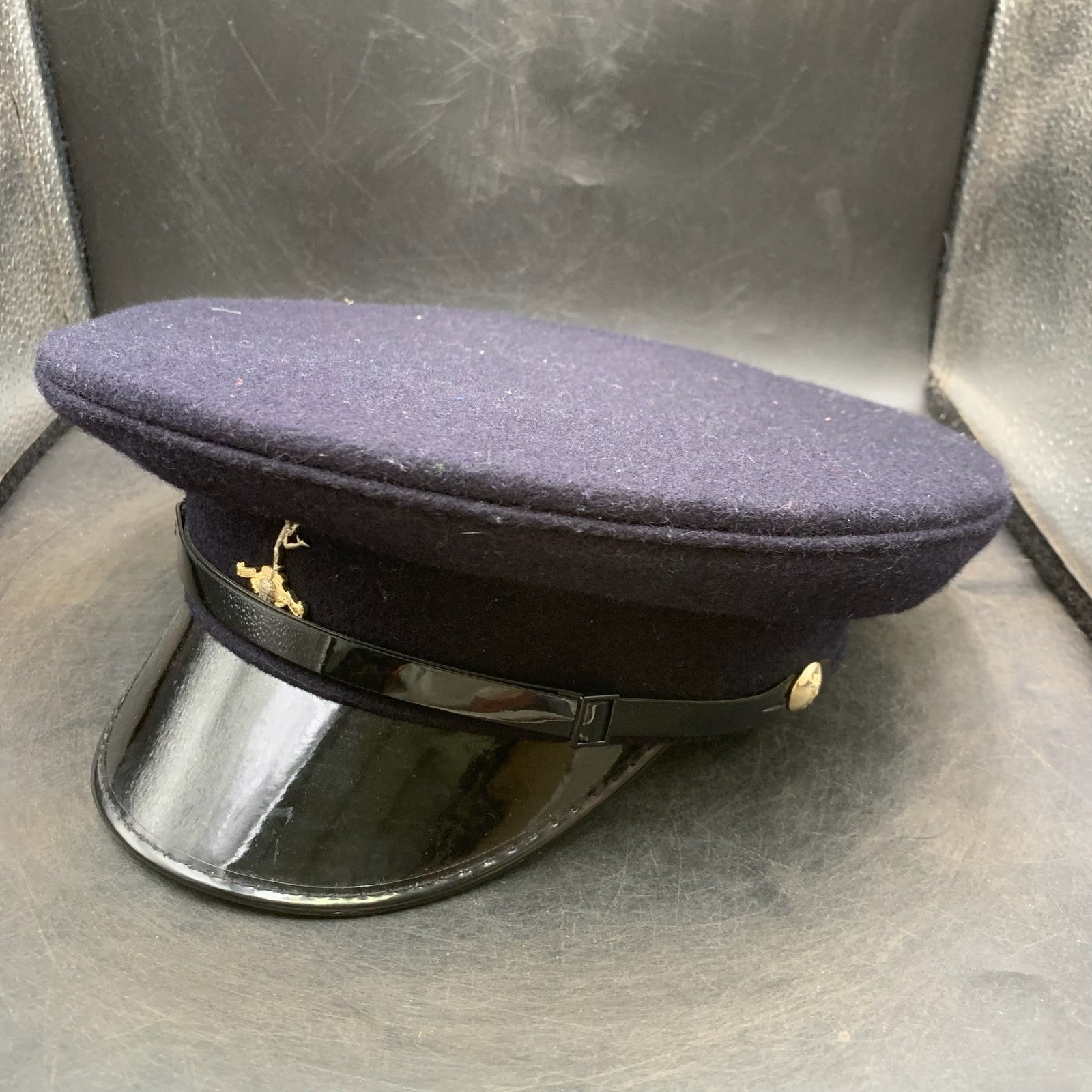 Genuine British Army Cap Royal Signals with Badge - Size 56 - The Militaria Shop