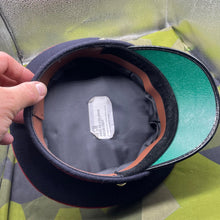 Load image into Gallery viewer, Original British Army REME Royal Electrical & Mechanical Peaked Cap - Size 56cm - The Militaria Shop