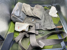 Load image into Gallery viewer, Original Post WW2 German Army Paratrooper's Gas Mask Bag - The Militaria Shop