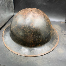 Lade das Bild in den Galerie-Viewer, Original British Army WW2 Combat Steel Helmet - The Militaria Shop