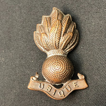 Load image into Gallery viewer, Original WW2 British Army Cap Badge - Royal Engineers - The Militaria Shop