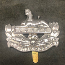 Load image into Gallery viewer, Original WW2 British Army Cap Badge - Gloucestershire Regiment - The Militaria Shop