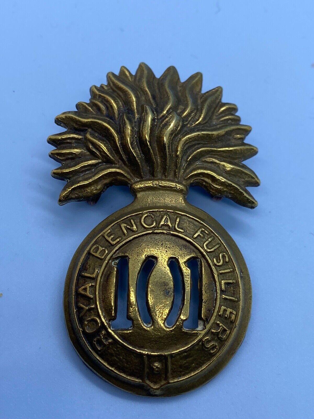 Original British Indian Army 101st Battalion - Royal Bengal Fusiliers Badge - The Militaria Shop