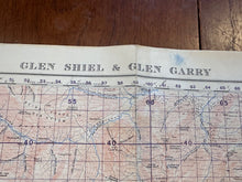 Load image into Gallery viewer, Original WW2 British Army GSGS Map of Scotland - Glen Shiel & Glen Garry - The Militaria Shop