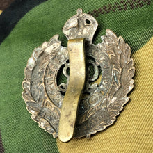 Load image into Gallery viewer, Original WW1 British Army Cap Badge - Royal Engineers - George 5th - GVR - The Militaria Shop