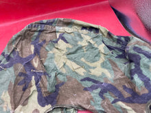 Load image into Gallery viewer, Original US Army M1 Camo Helmet Cover - Vietnam Found - Combat Worn - The Militaria Shop