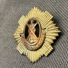 Load image into Gallery viewer, Original WW2 British Army Cap Badge - The Royal Scots - The Militaria Shop