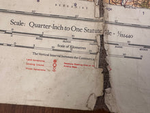 Load image into Gallery viewer, Original WW2 British Army RAF Navy Base Map of England - The Midlands Birmingham - The Militaria Shop