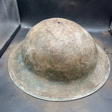 Load image into Gallery viewer, Original WW2 British Army Mk2 "Brodie" Combat Helmet - The Militaria Shop