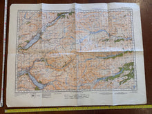 Load image into Gallery viewer, Original WW2 British Army GSGS Map of Scotland - Lochcarron & Dornie - The Militaria Shop
