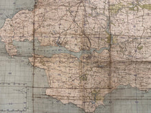 Load image into Gallery viewer, Original WW2 British Army GSGS OS Map of Great Britain - Pembroke & Tenby - The Militaria Shop