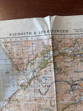 Load image into Gallery viewer, Original WW2 British Army OS Map of Great Britain - Barmouth & Aberysthwyth - The Militaria Shop
