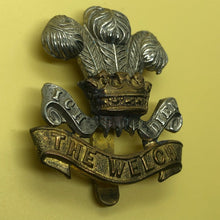 Load image into Gallery viewer, Original WW2 British Army Cap Badge - The Welch - The Militaria Shop