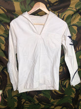 Load image into Gallery viewer, Original WW2 US Navy Jumper Top Crackerjack - 36" Chest - The Militaria Shop