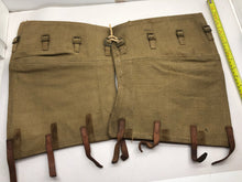 Load image into Gallery viewer, Original WW2 British Army 37 Pattern Despatch Riders High Sided Spats 1942 Dated - The Militaria Shop