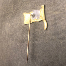Load image into Gallery viewer, Original WW1/WW2 Era Enamel Belgian Army Flag Pin - The Militaria Shop