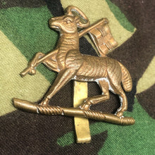 Load image into Gallery viewer, Original WW2 British Army Cap Badge - Queen's Royal West Surrey - The Militaria Shop