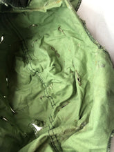 Charger l'image dans la galerie, Original US Army Vietnam War Era M1 Camo Helmet Cover - Local Find - Combat Worn - The Militaria Shop