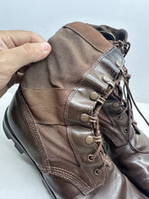 Load image into Gallery viewer, British Army Surplus Brown Leather Combat Boots - WP - Size UK 9 M - The Militaria Shop