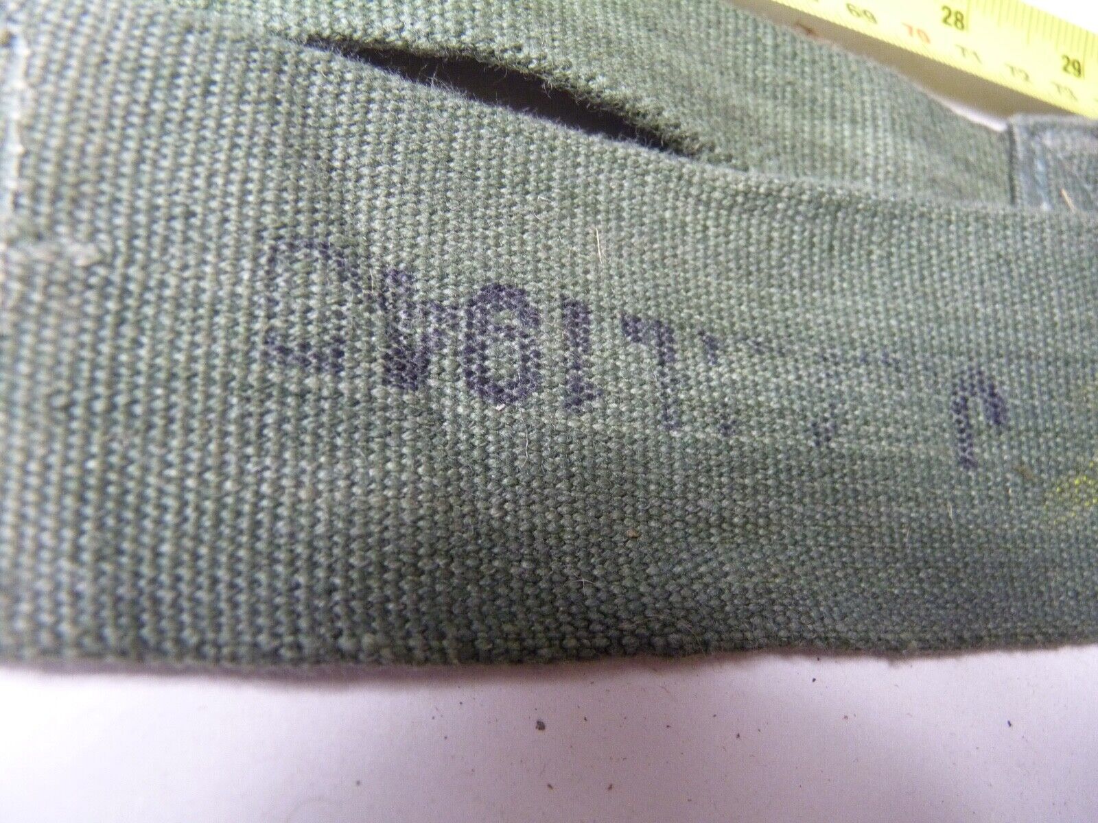Original WW2 British Army 44 Pattern Shoulder / Extended Equipment Strap - 1945 - The Militaria Shop