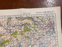 Load image into Gallery viewer, Original WW2 British Army GSGS OS Map of Wales - Pontypridd & Barry - The Militaria Shop