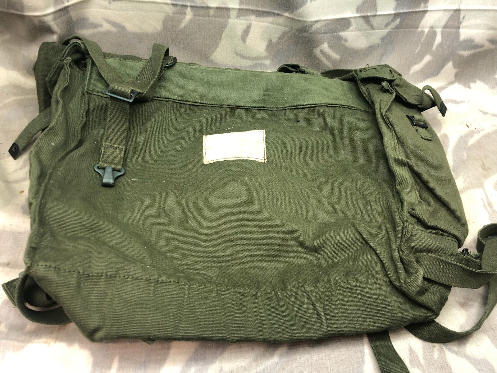Genuine British Army 58 Pattern Webbing Large Pack - Great Condition! - The Militaria Shop