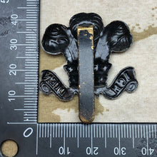 Load image into Gallery viewer, Genuine British Army WW2 Denbighshire Hussars Cap Badge - The Militaria Shop