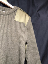 Load image into Gallery viewer, Genuine British Army OD Olive Green Pull Over Commando Jumper Wool - Size 94cm - The Militaria Shop
