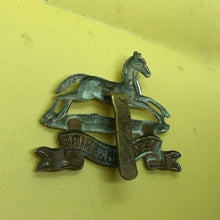 Load image into Gallery viewer, Original WW2 British Army Cap Badge - West Yorkshire Regiment - The Militaria Shop