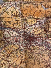Load image into Gallery viewer, Original WW2 British Army RAF Navy Base Map of Scotland - Glasgow & Middle West - The Militaria Shop