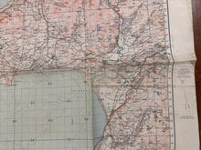 Load image into Gallery viewer, Original WW2 British Army GSGS OS Map of Wales - Portmadoc & Criccieth - The Militaria Shop