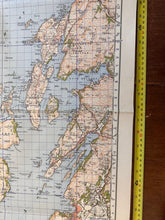 Load image into Gallery viewer, Original WW2 British Army GSGS Map of Scotland - North Jura & Firth of Lorne - The Militaria Shop