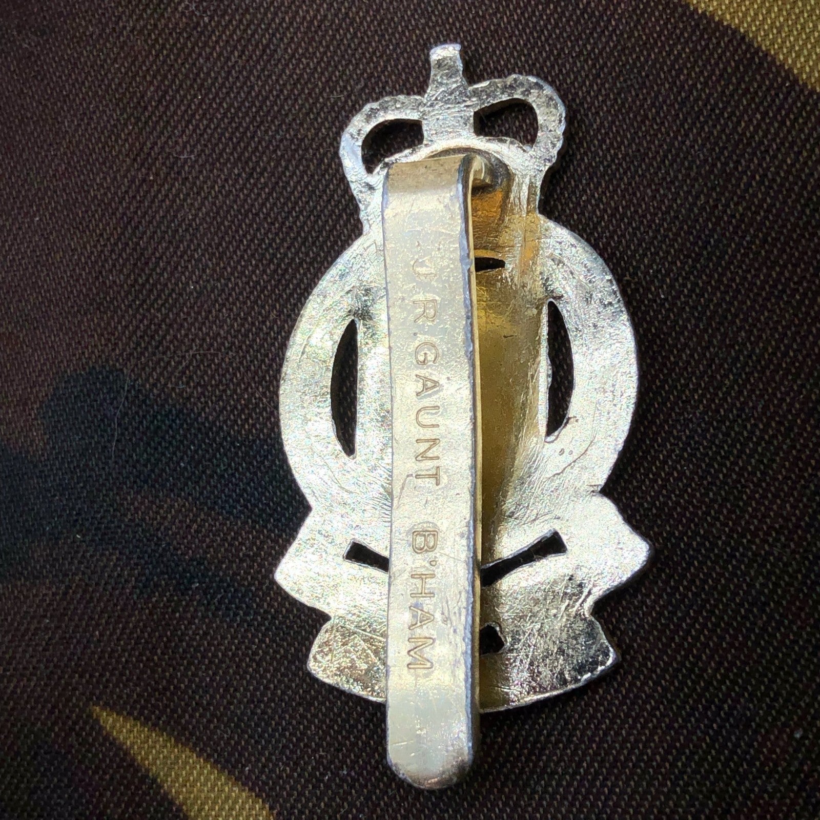 Original British Staybrite Army Cap - Royal Army Ordnance Corps - The Militaria Shop